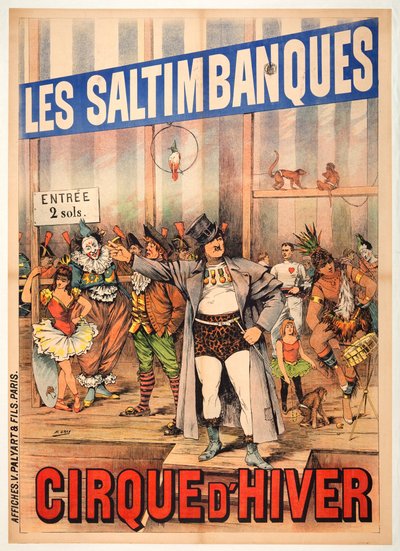 Los Saltimbanquis de Henri Gray